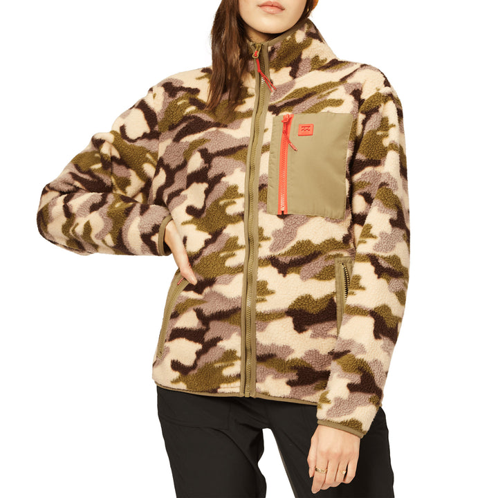 Billabong Switchback Full Zip Fleece - Women's Sage