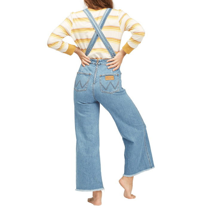 Billabong x Wrangler Western Sun Overalls - Women's Blue Rinse