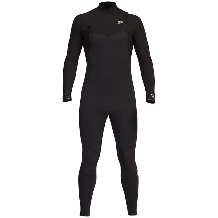 Billabong 3/2 Furnace Comp Chest Zip Wetsuit Black