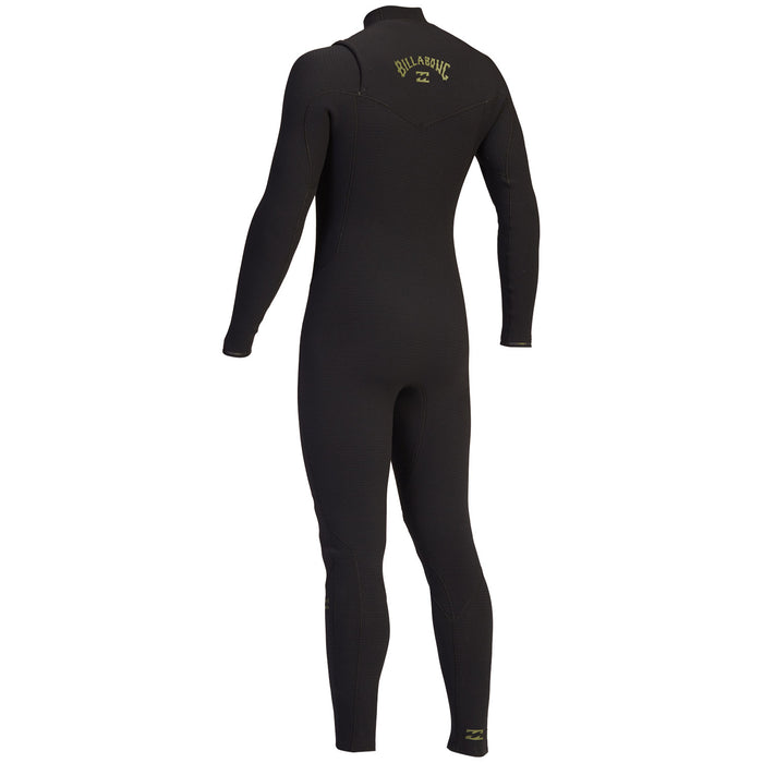 Billabong 3/2 Revolution Pro Chest Zip Wetsuit Black Olive