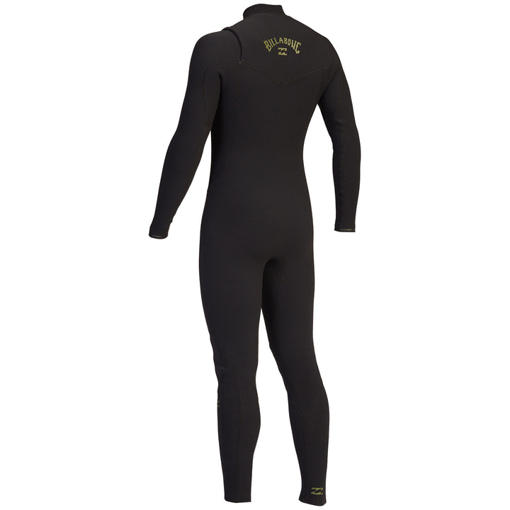 Billabong 3/2 Revolution Pro Chest Zip Wetsuit Black Olive