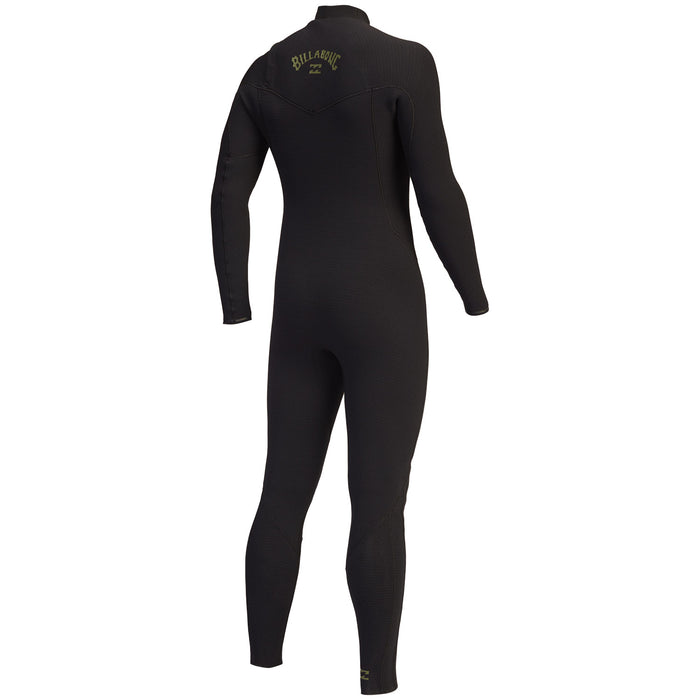Billabong 3/2 Revolution Pro Chest Zip Wetsuit Black Olive