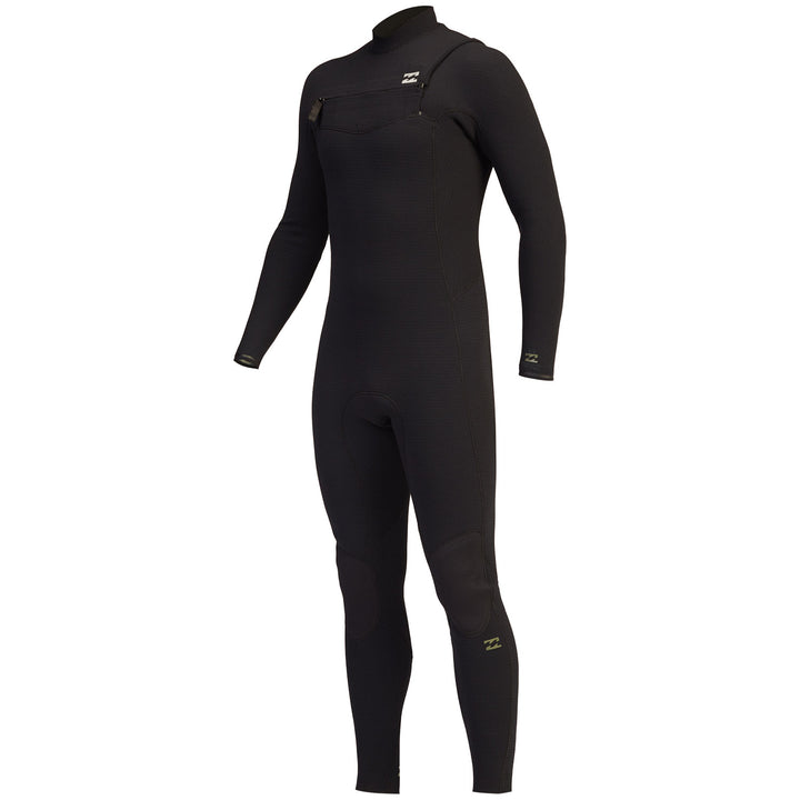 Billabong 3/2 Revolution Pro Chest Zip Wetsuit Black Olive
