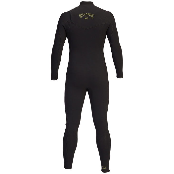 Billabong 3/2 Revolution Pro Chest Zip Wetsuit Black Olive