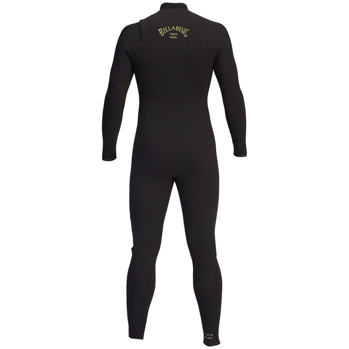 Billabong 3/2 Revolution Pro Chest Zip Wetsuit Black Olive