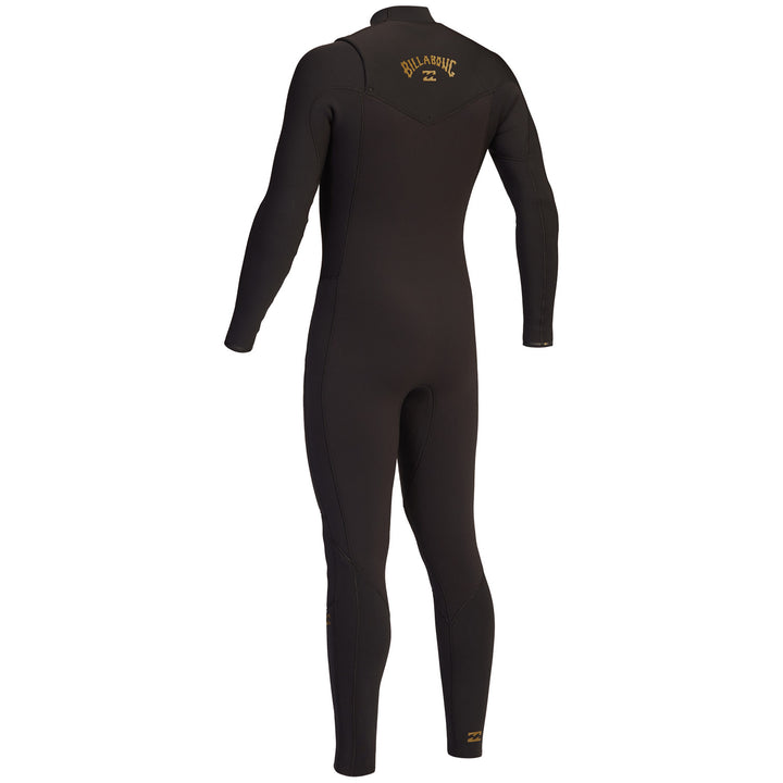 Billabong 4/3 Revolution Chest Zip GBS Wetsuit Black Clay