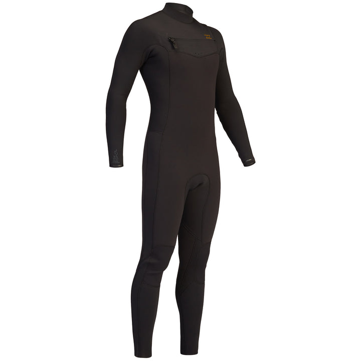Billabong 4/3 Revolution Chest Zip GBS Wetsuit Black Clay