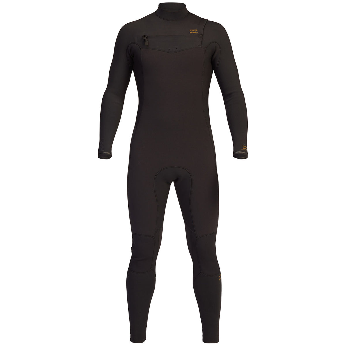Billabong 4/3 Revolution Chest Zip GBS Wetsuit Black Clay