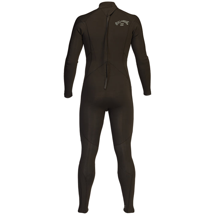 Billabong 4/3 Absolute Back Zip GBS Wetsuit Black Hash