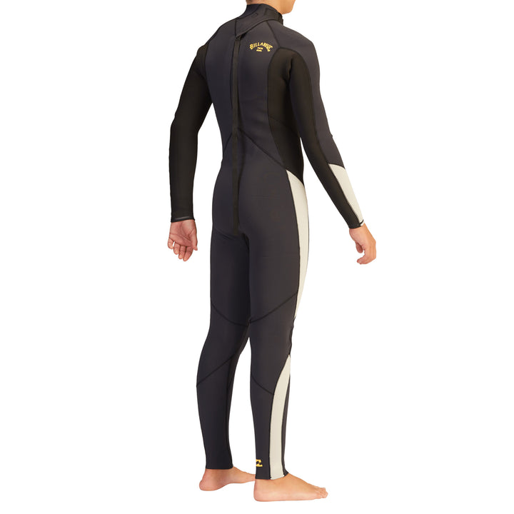 Billabong 3/2 Absolute Back Zip GBS Wetsuit - Boys' Black Rock