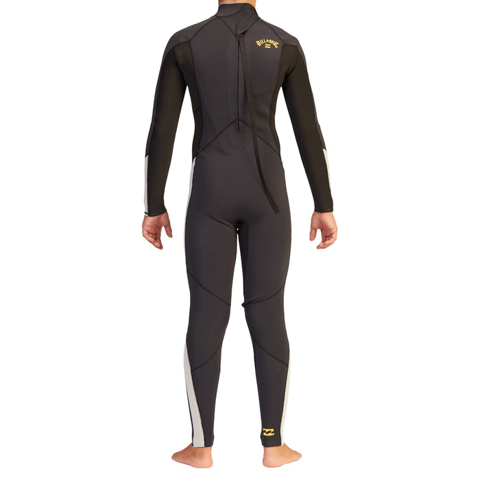 Billabong 3/2 Absolute Back Zip GBS Wetsuit - Boys' Black Rock