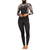 Billabong 4/3 Salty Dayz Hooded Wetsuit - Women's Black Pebble