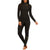 Billabong 4/3 Synergy Chest Zip Wetsuit - Women's Black Tie Dye