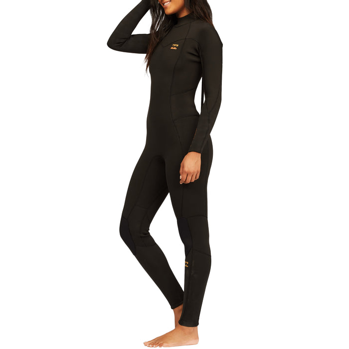 Billabong 3/2 Synergy Back Zip GBS Wetsuit - Women's Black Tie Dye