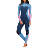 Billabong 4/3 Synergy Back Zip GBS Wetsuit - Women's River::River