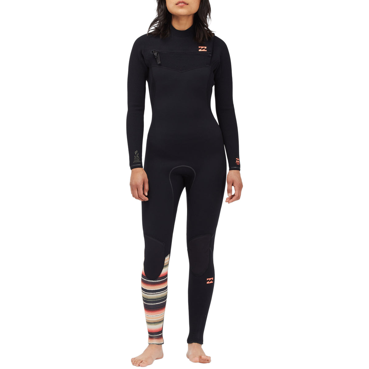 Billabong 4/3 Furnace Comp Chest Zip Wetsuit - Women's Serape
