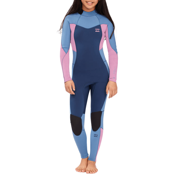 Billabong 3/2 Synergy Back Zip GBS Wetsuit - Girls' River