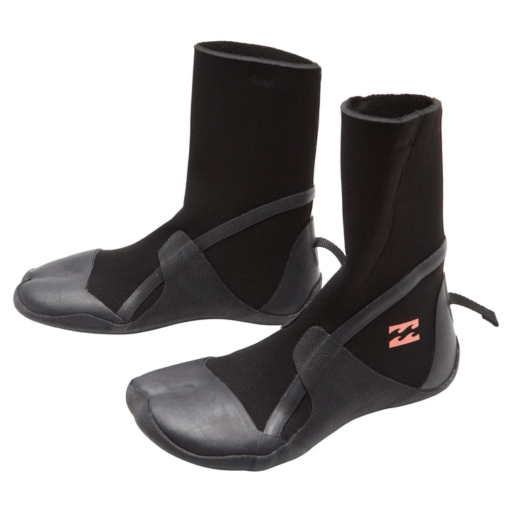Billabong 3mm Synergy Hidden Split Toe Wetsuit Boots - Women's Black
