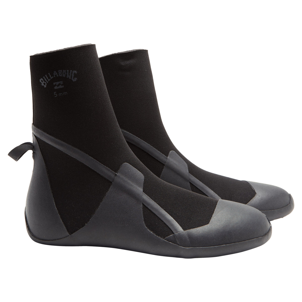 Billabong 5mm Absolute Round Toe Wetsuit Boots Black Hash
