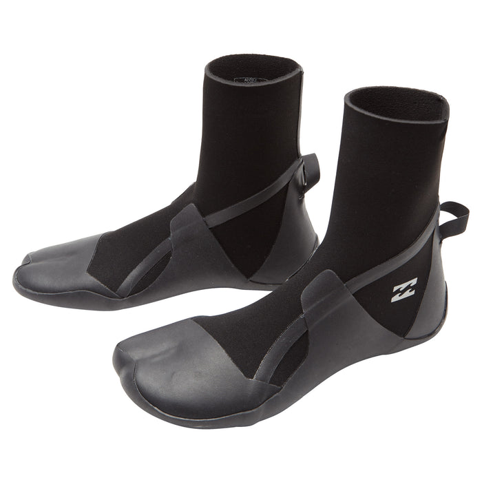Billabong 3mm Absolute Split Toe Wetsuit Boots Black Hash