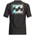 Billabong Crayon Wave Loose Fit Short Sleeve Surf Shirt Black