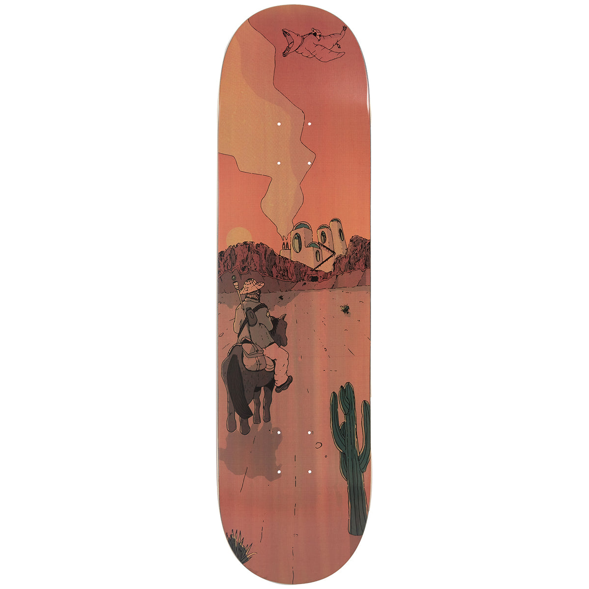 ATS Multidimensional Cowboy 8.0 Skateboard Deck