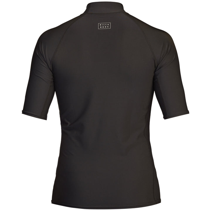 Billabong All Day Wave Performance Fit Short Sleeve Surf Shirt Black