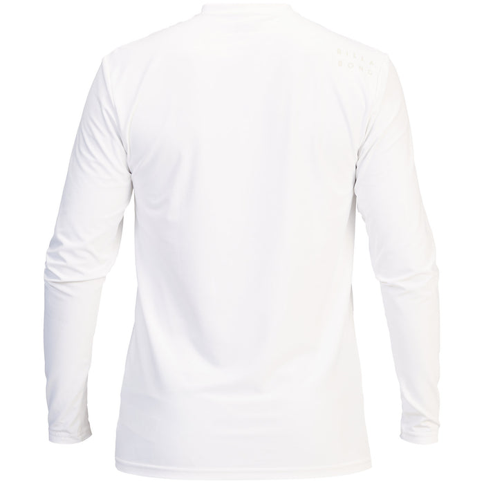 Billabong All Day Wave Loose Fit Long Sleeve Surf Shirt White