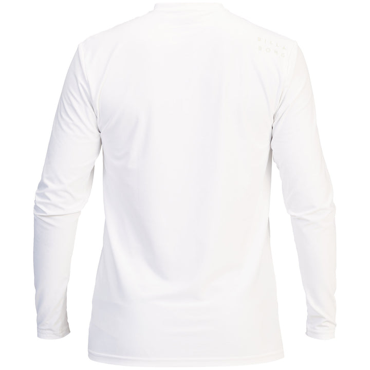 Billabong All Day Wave Loose Fit Long Sleeve Surf Shirt White