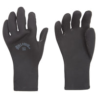 Billabong 5mm Absolute 5 Finger Wetsuit Gloves Black::Black
