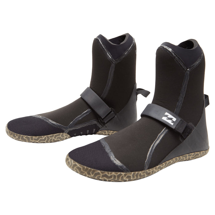 Billabong 7mm Furnace Round Toe Wetsuit Boots Black