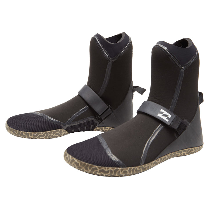 Billabong 7mm Furnace Round Toe Wetsuit Boots Black