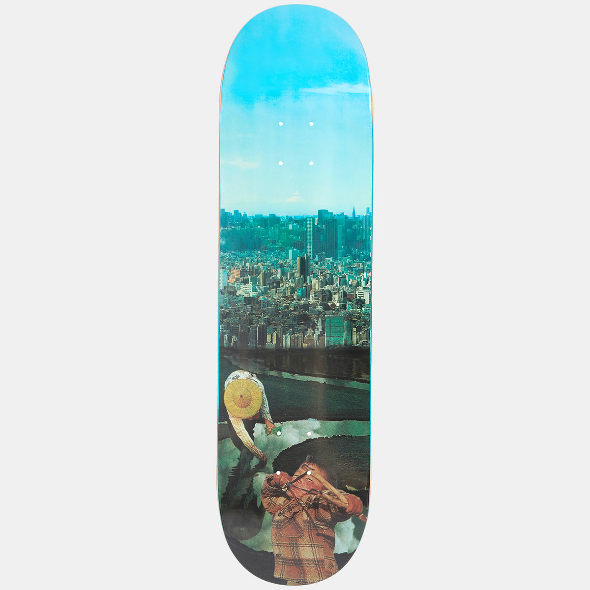 evo Andy Officer Trickle Down 8.5 Skateboard Deck