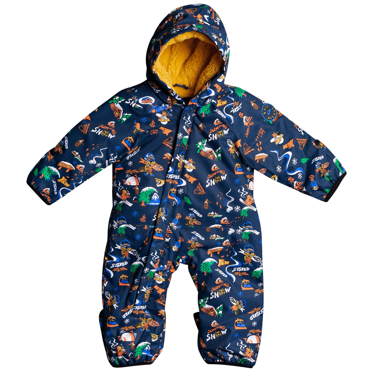 Quiksilver Baby Suit Onepiece - Infant Boys' Insignia Blue Snow Aloha