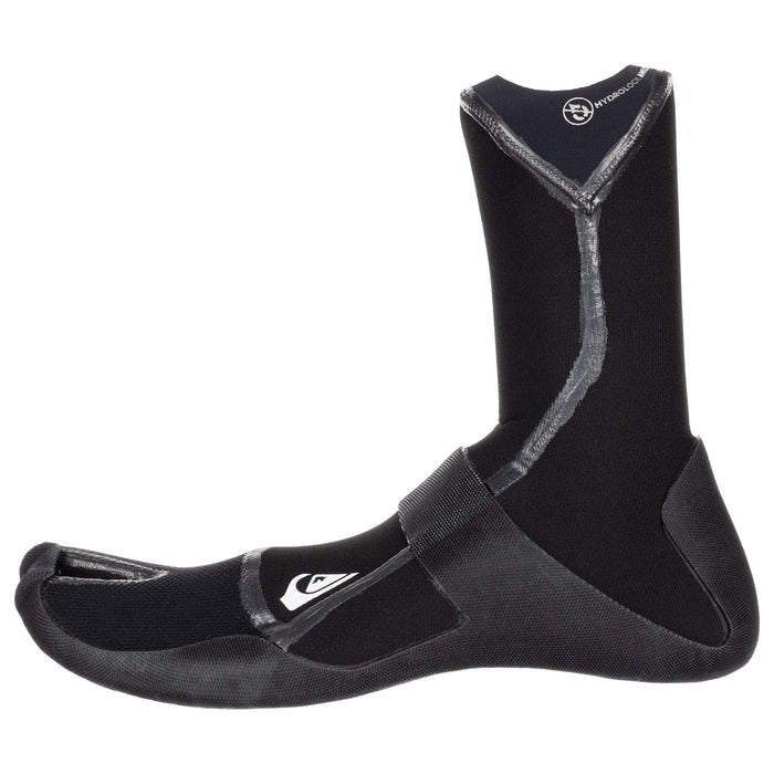 Quiksilver 3mm Marathon Sessions Split Toe Wetsuit Boots Black