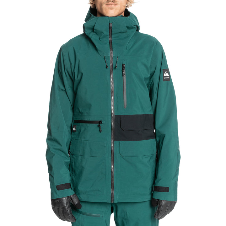 Quiksilver Black Alder Stretch GORE-TEX Jacket - Men's June Bug