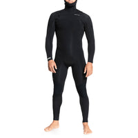 Quiksilver 5/4/3 Everyday Sessions Chest Zip Hooded Wetsuit Black::Black