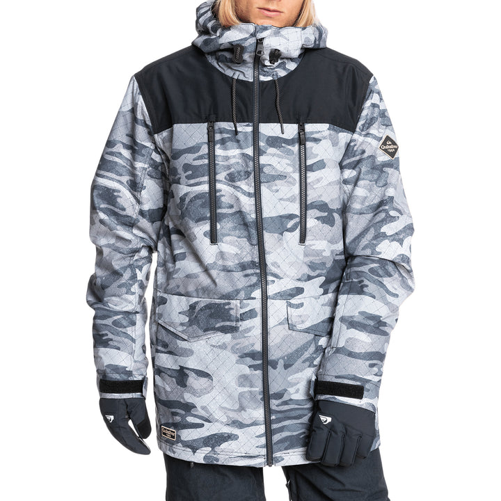 Quiksilver Fairbanks Jacket - Men's True Black GPS Point