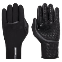 Quiksilver 3mm Marathon Sessions 5 Finger Wetsuit Gloves Black::Black