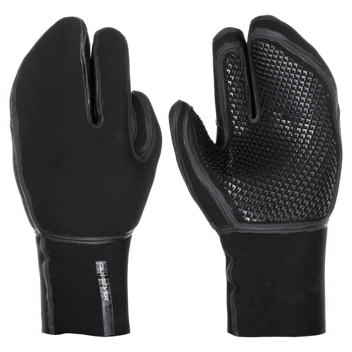 Quiksilver 5mm Marathon Sessions 3 Finger Wetsuit Mittens Black