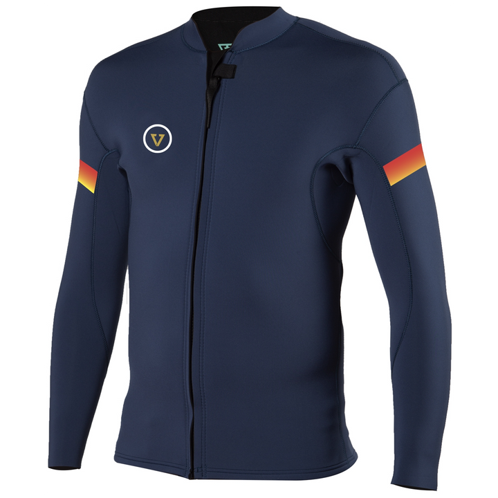 Vissla 2mm Raditude Front Zip Wetsuit Jacket Night