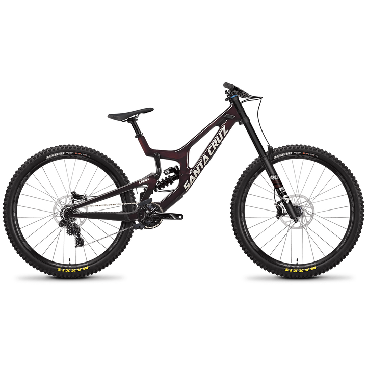 Santa Cruz Bicycles V10 CC S Complete Mountain Bike 2022 Oxblood