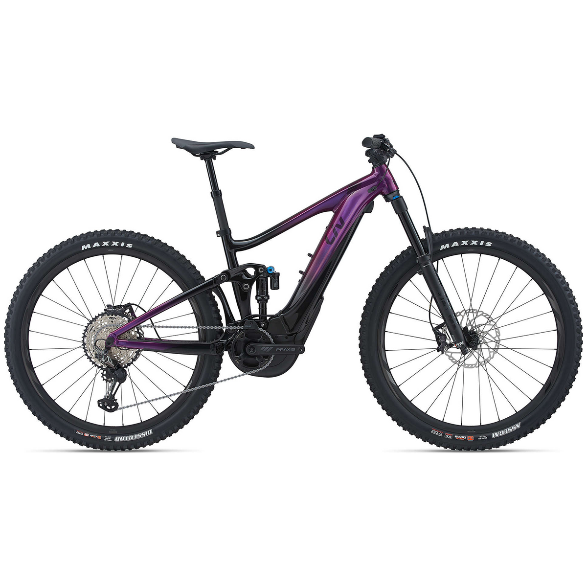 Liv Intrigue X E+ 1 Pro E-Mountain Bike - Women's 2021 Chameleon Plum