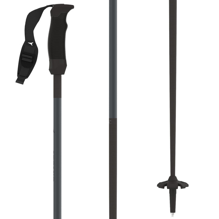 Atomic AMT Carbon SQS Ski Poles Black/Anthrazit