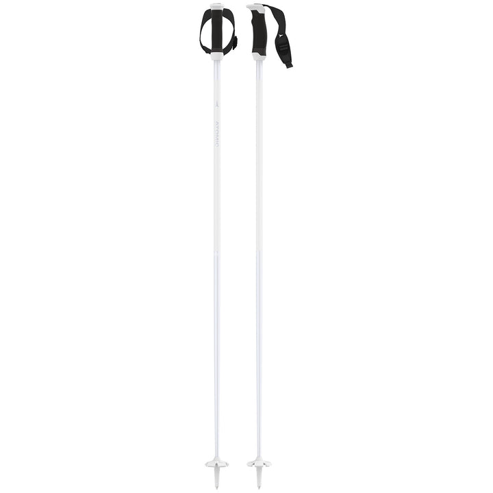 Atomic AMT Carbon SQS W Ski Poles - Women's White/Light Grey