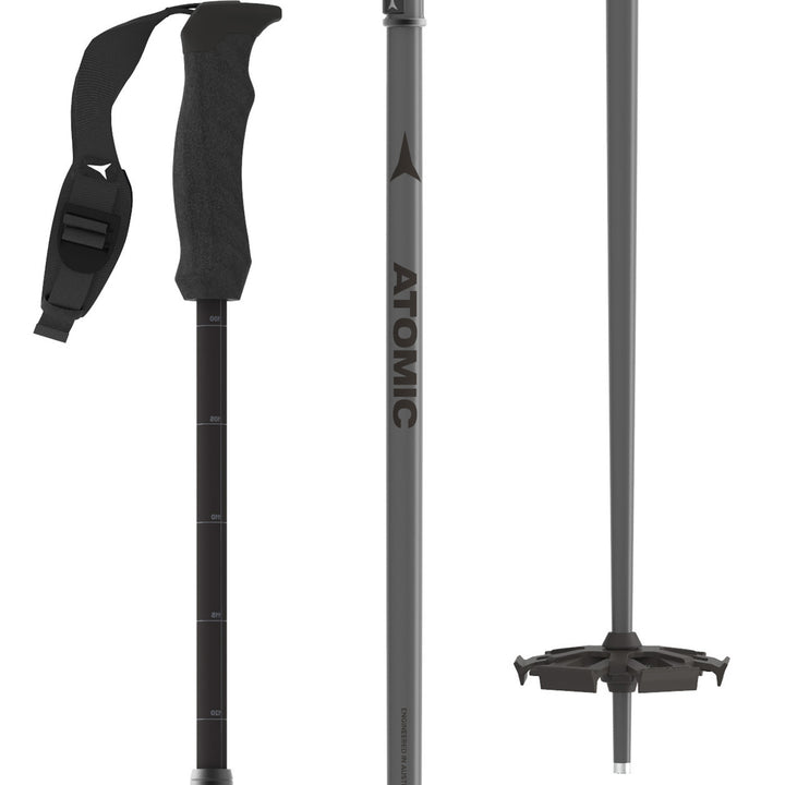 Atomic Backland FR SQS Adjustable Ski Poles 2026 Black