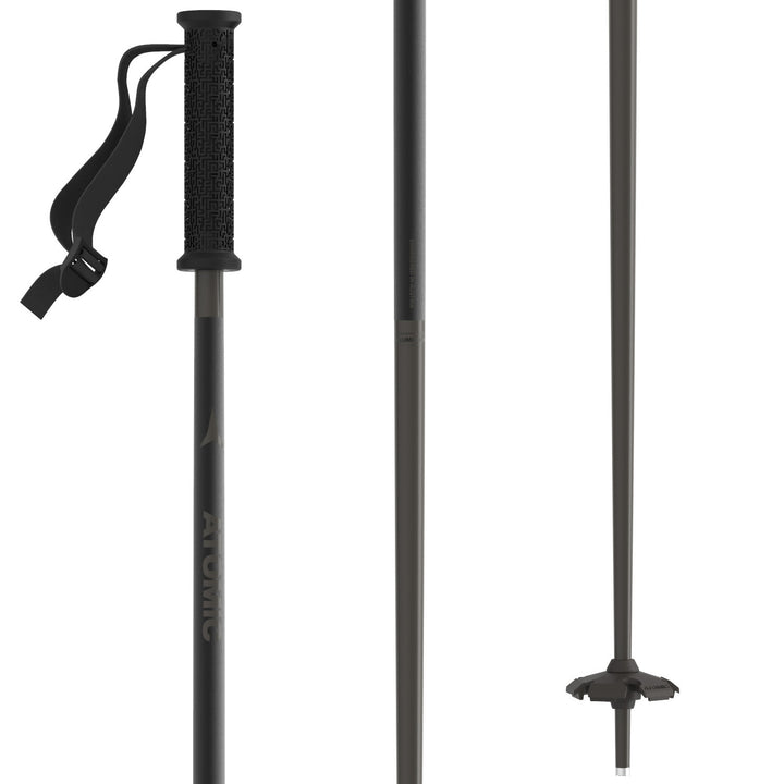 Atomic Park Ski Poles 2027 Black/Sand