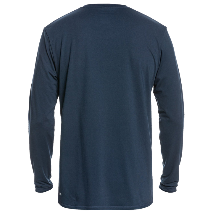 Quiksilver Solid Streak Long Sleeve Surf Tee Navy Blazer
