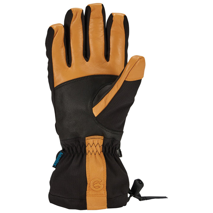 Gordini DT Gauntlet Gloves Black Tan