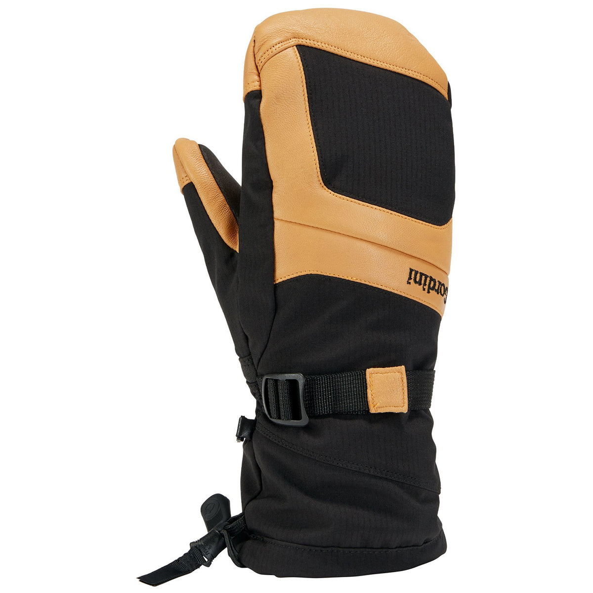Gordini DT Gauntlet Mittens Black Tan
